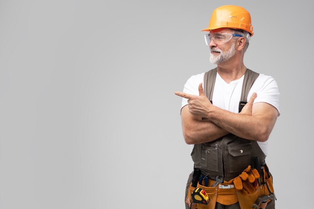 Plumber at Work Photo of a Plumber
